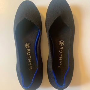 Rothy’s The Flat Black Size 8 Great Condition